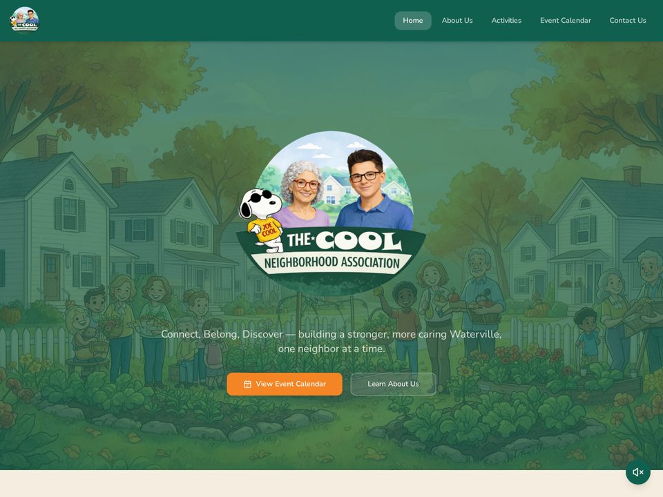 JJ Cool website homepage designed by Red Claw Media